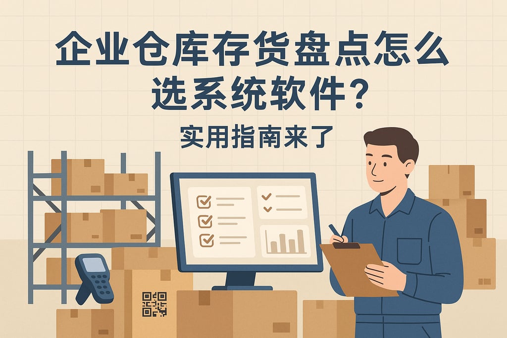 企业仓库存货盘点怎么选系统软件？实用指南来了