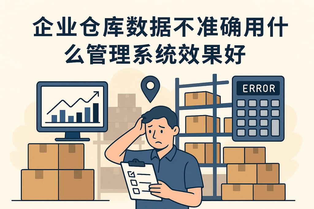 企业仓库数据不准确用什么管理系统效果好