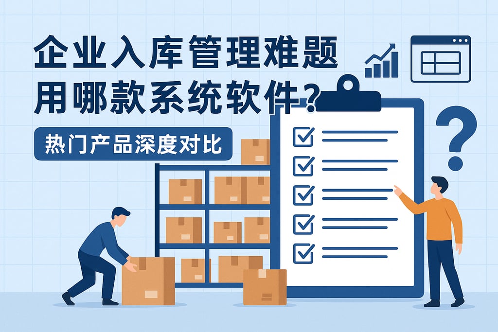 企业入库管理难题用哪款系统软件？热门产品深度对比