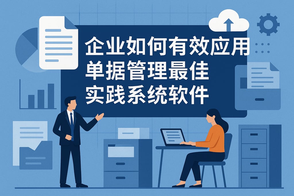 企业如何有效应用单据管理最佳实践系统软件