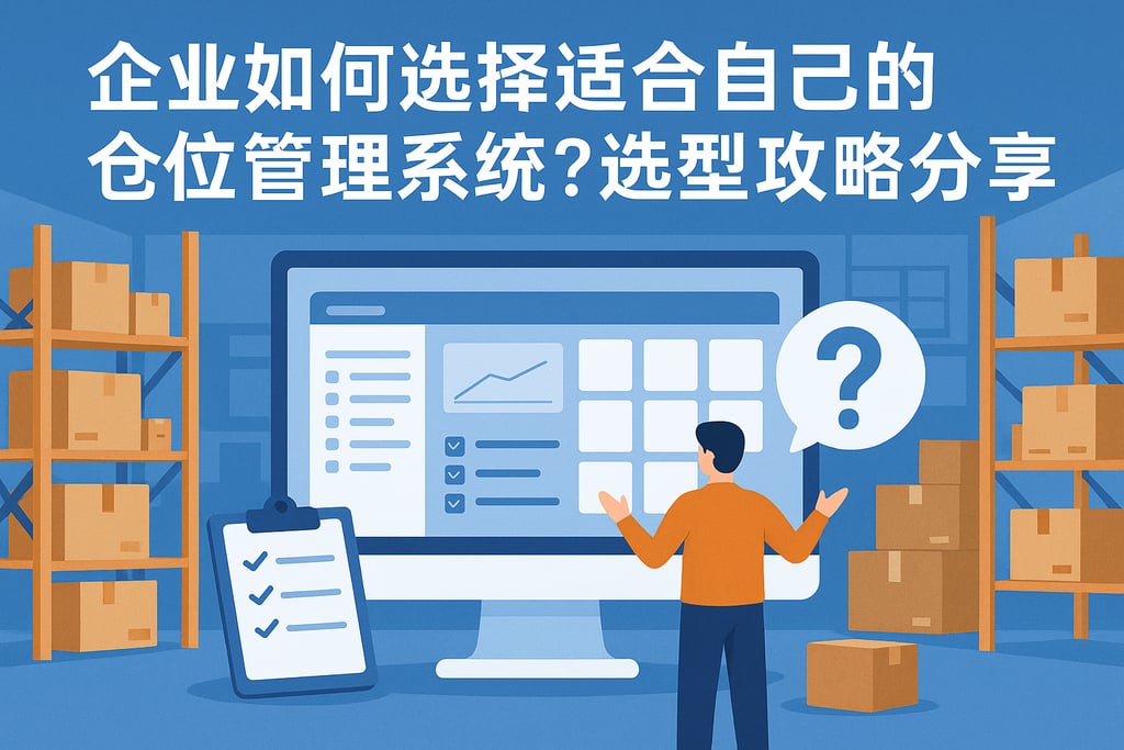 企业如何选择适合自己的仓位管理系统？选型攻略分享