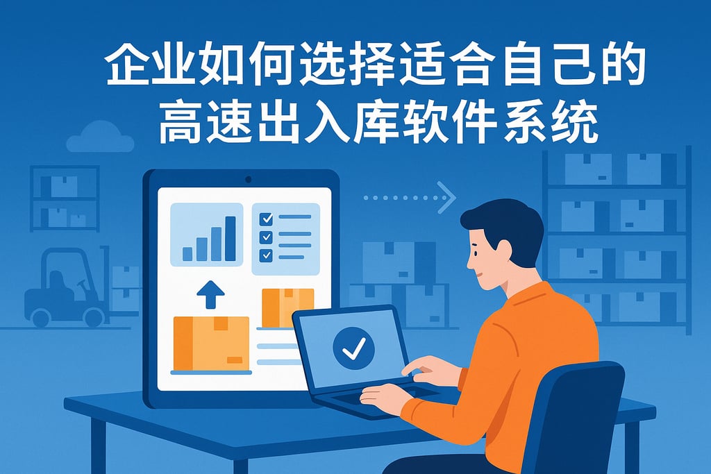 企业如何选择适合自己的高速出入库软件系统