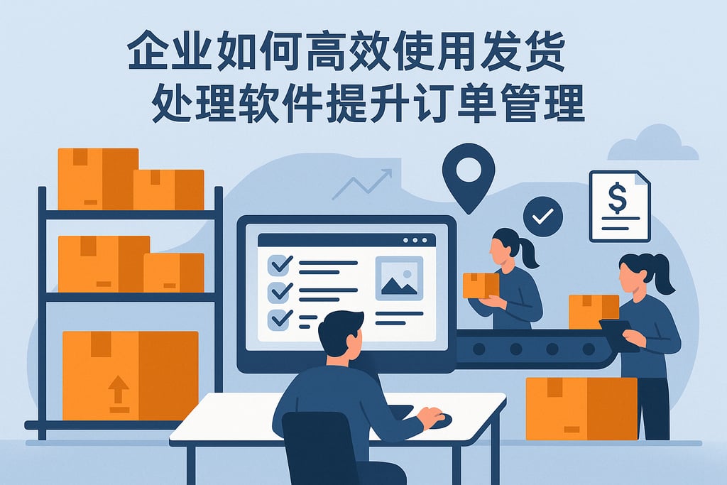 企业如何高效使用发货处理软件提升订单管理
