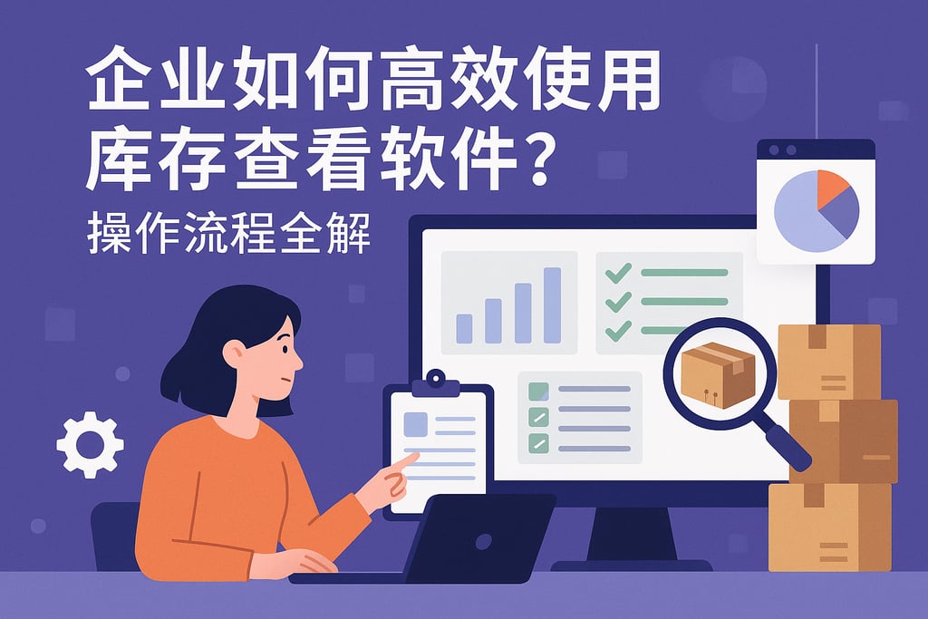企业如何高效使用库存查看软件？操作流程全解