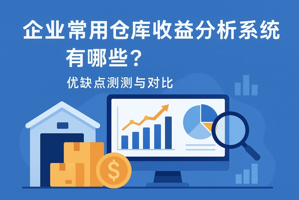 企业常用仓库收益分析系统有哪些？优缺点评测与对比
