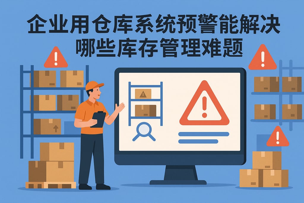企业用仓库系统预警能解决哪些库存管理难题