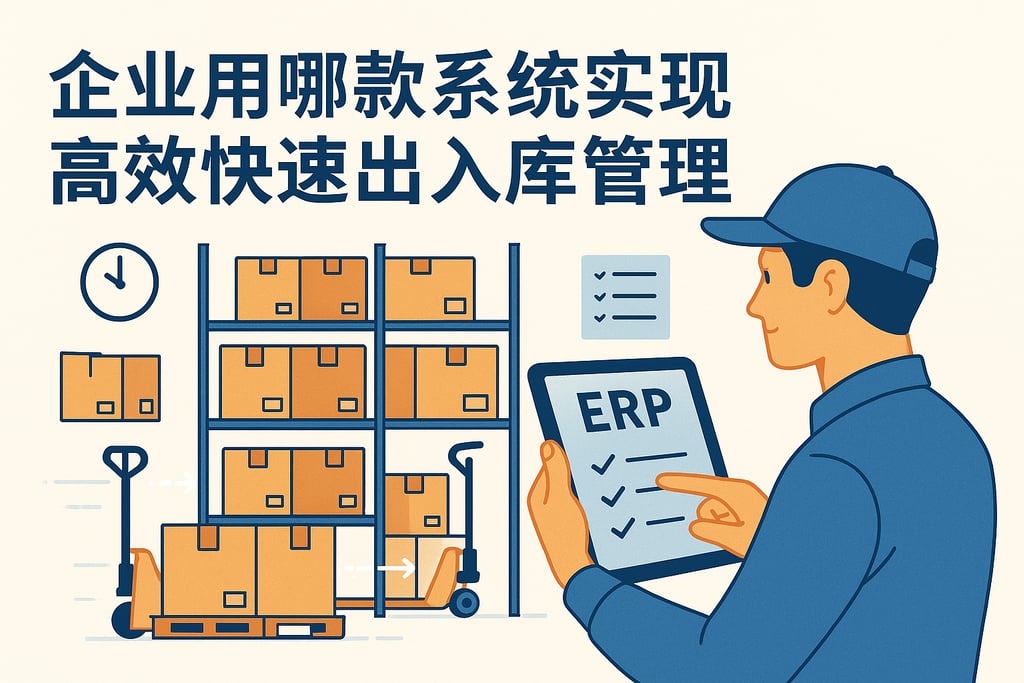企业用哪款系统实现高效快速出入库管理