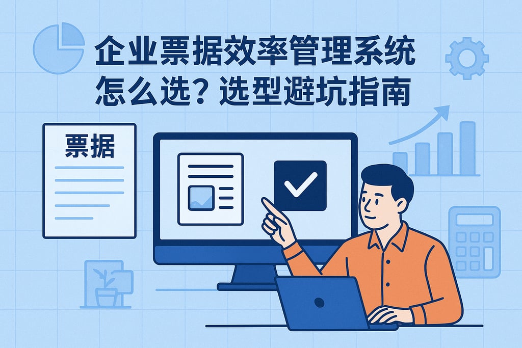 企业票据效率管理系统怎么选？选型避坑指南