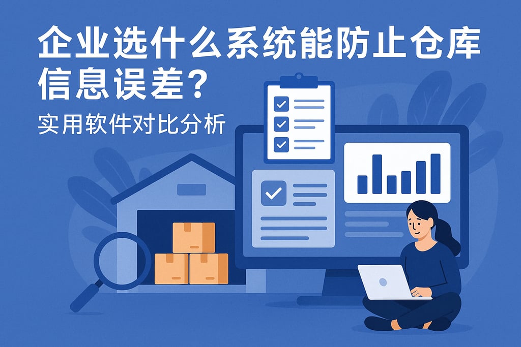 企业选什么系统能防止仓库信息误差？实用软件对比分析