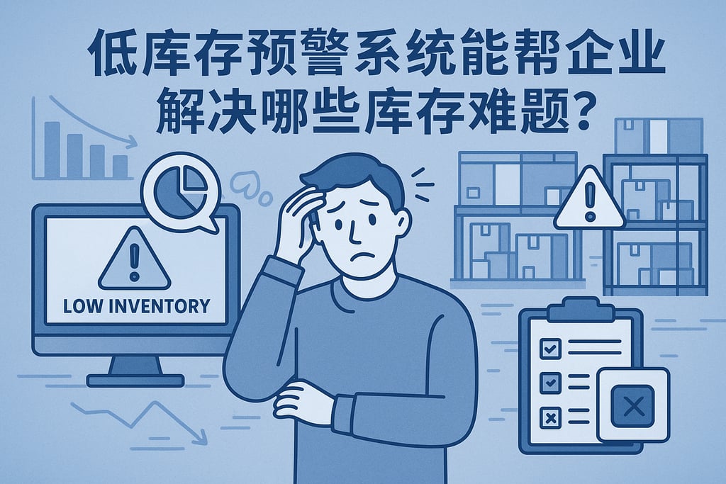 低库存预警系统能帮企业解决哪些库存难题？