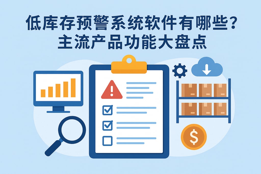 低库存预警系统软件有哪些？主流产品功能大盘点