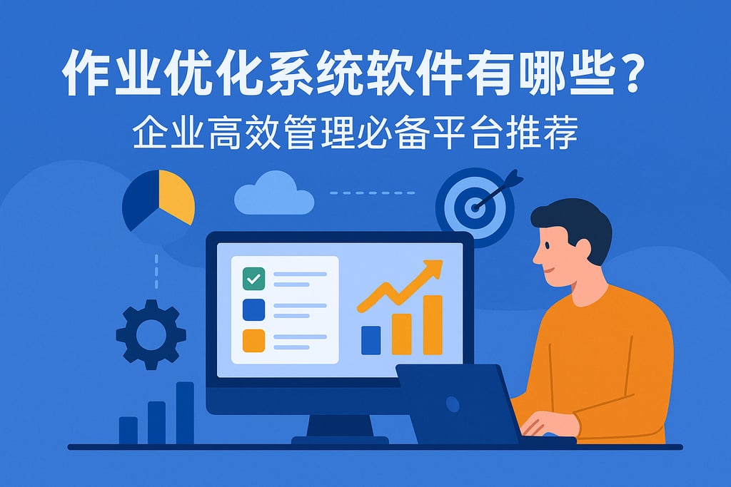 作业优化系统软件有哪些？企业高效管理必备平台推荐