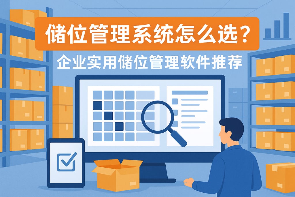 储位管理系统怎么选？企业实用储位管理软件推荐