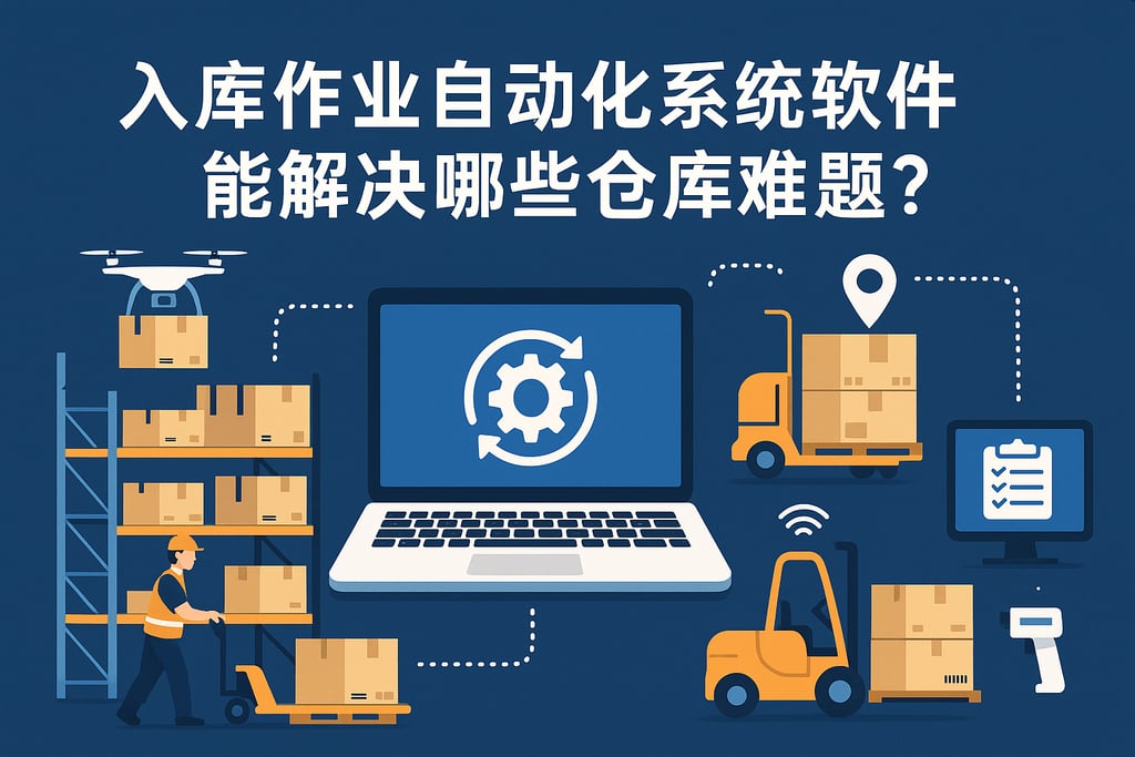 入库作业自动化系统软件能解决哪些仓库难题？