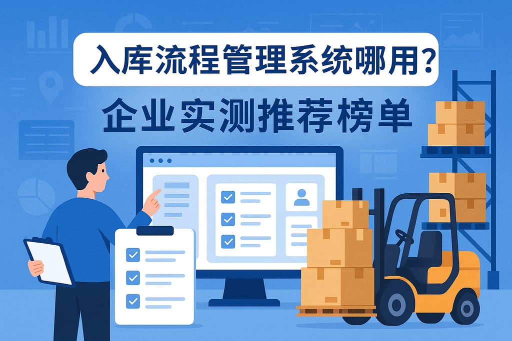 入库流程管理系统哪个好用？企业实测推荐榜单