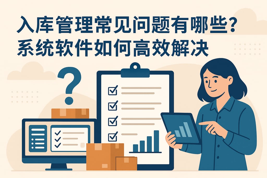 入库管理常见问题有哪些？系统软件如何高效解决