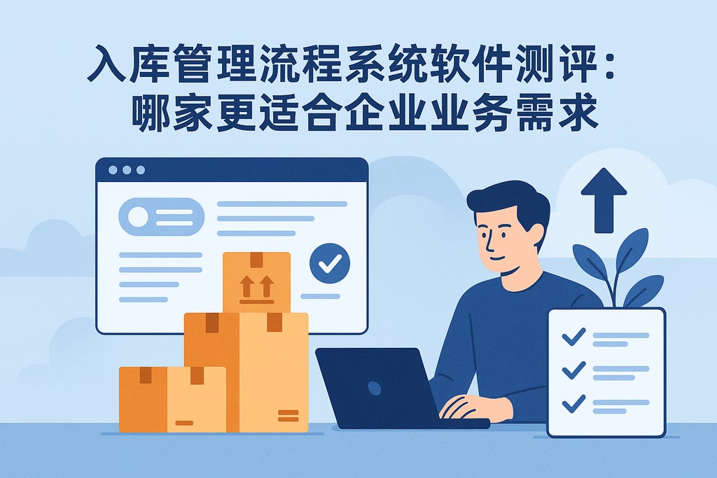 入库管理流程系统软件测评：哪家更适合企业业务需求
