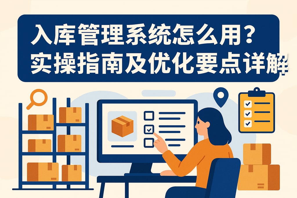 入库管理系统怎么用？实操指南及优化要点详解