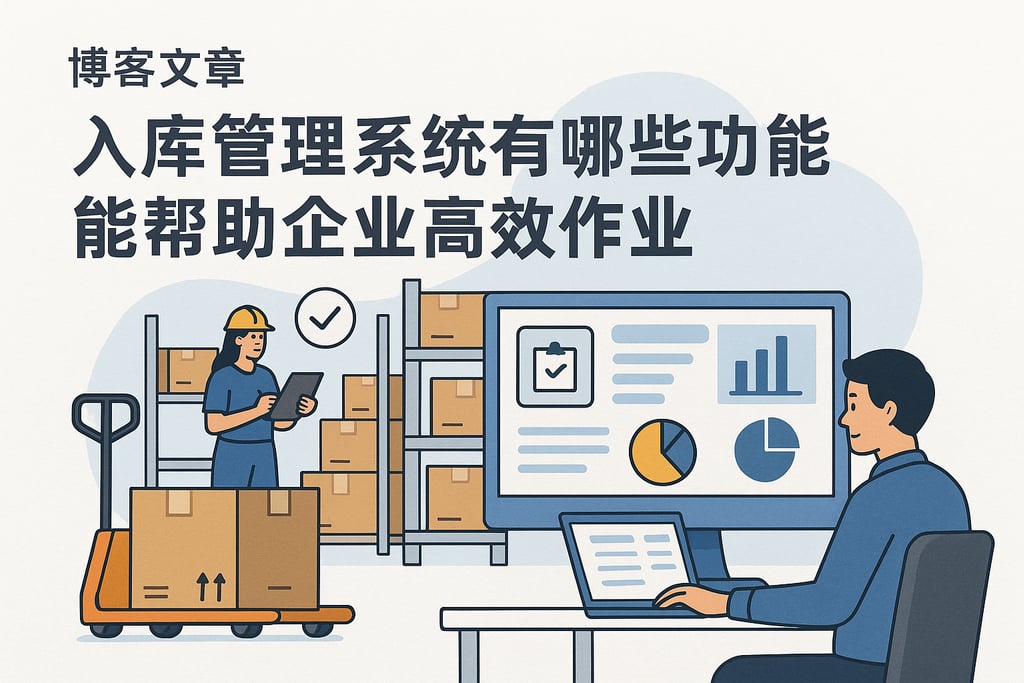 入库管理系统有哪些功能能帮助企业高效作业