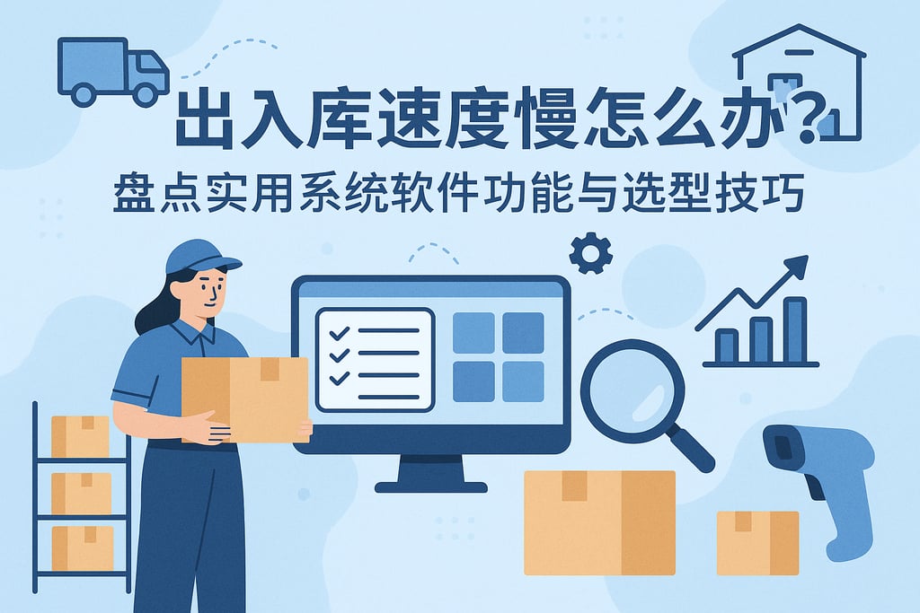 出入库速度慢怎么办？盘点实用系统软件功能与选型技巧