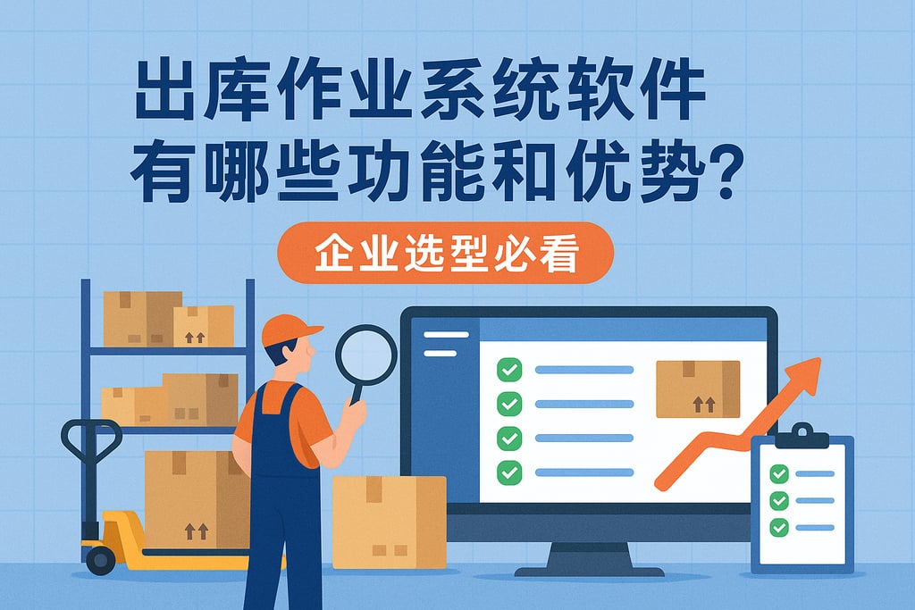 出库作业系统软件有哪些功能和优势？企业选型必看