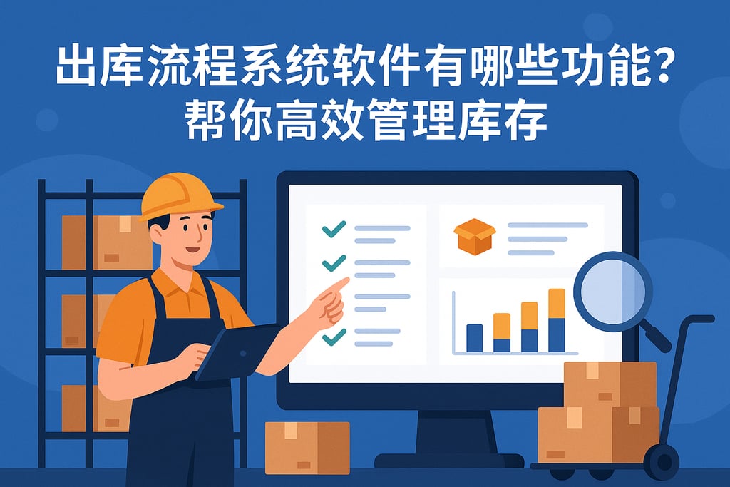 出库流程系统软件有哪些功能？帮你高效管理库存