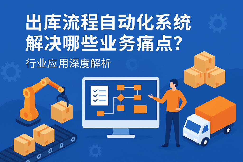 出库流程自动化系统解决哪些业务痛点？行业应用深度解析