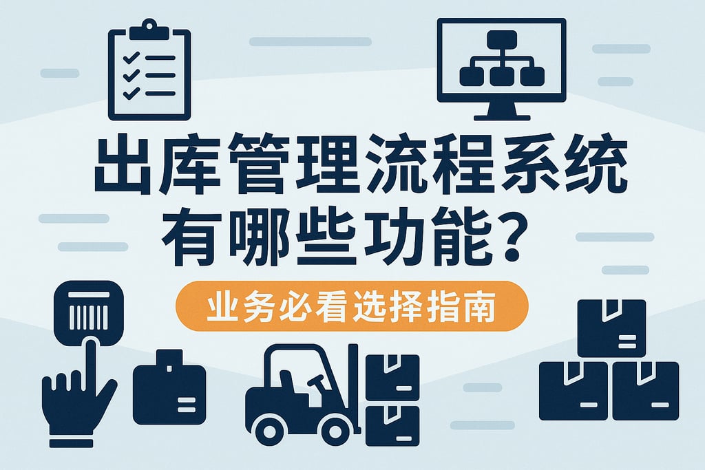 出库管理流程系统有哪些功能？业务必看选择指南