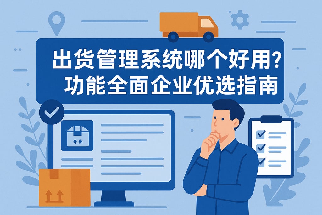 出货管理系统哪个好用？功能全面企业优选指南