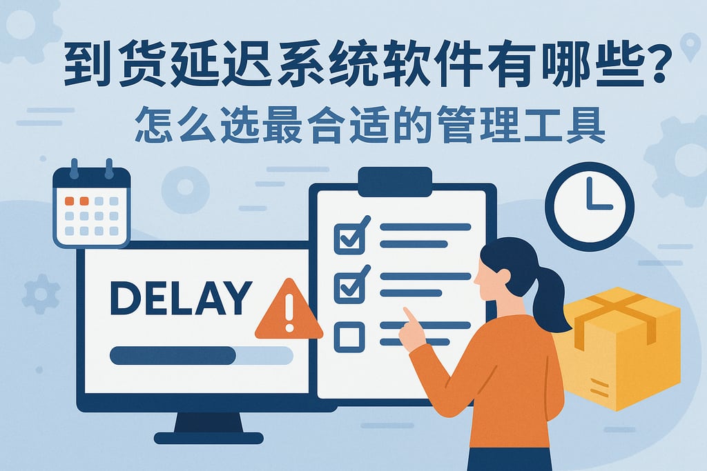 到货延迟系统软件有哪些？怎么选最合适的管理工具