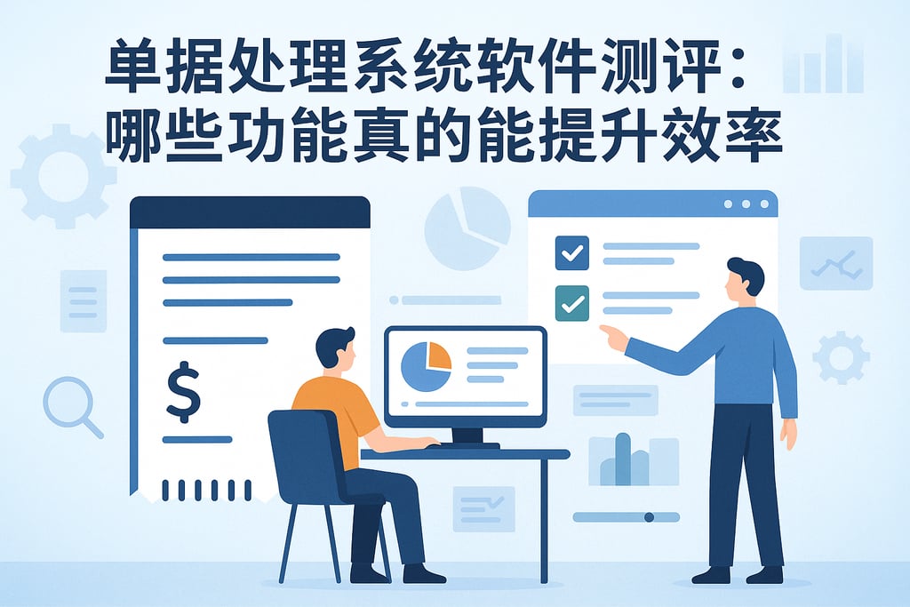 单据处理系统软件测评：哪些功能真的能提升效率