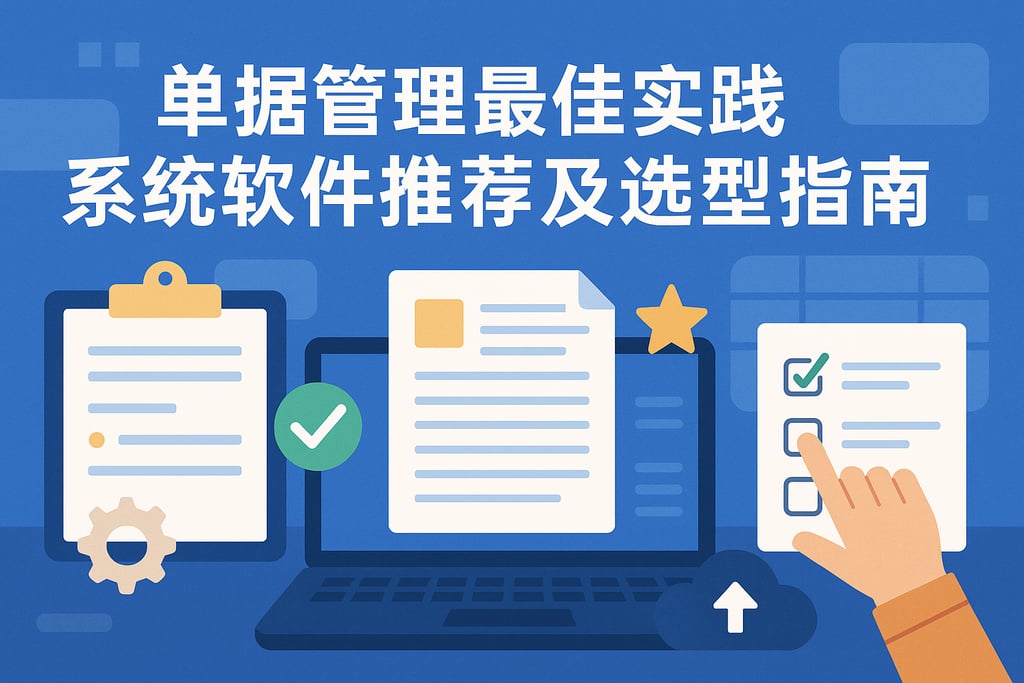 单据管理最佳实践系统软件推荐及选型指南