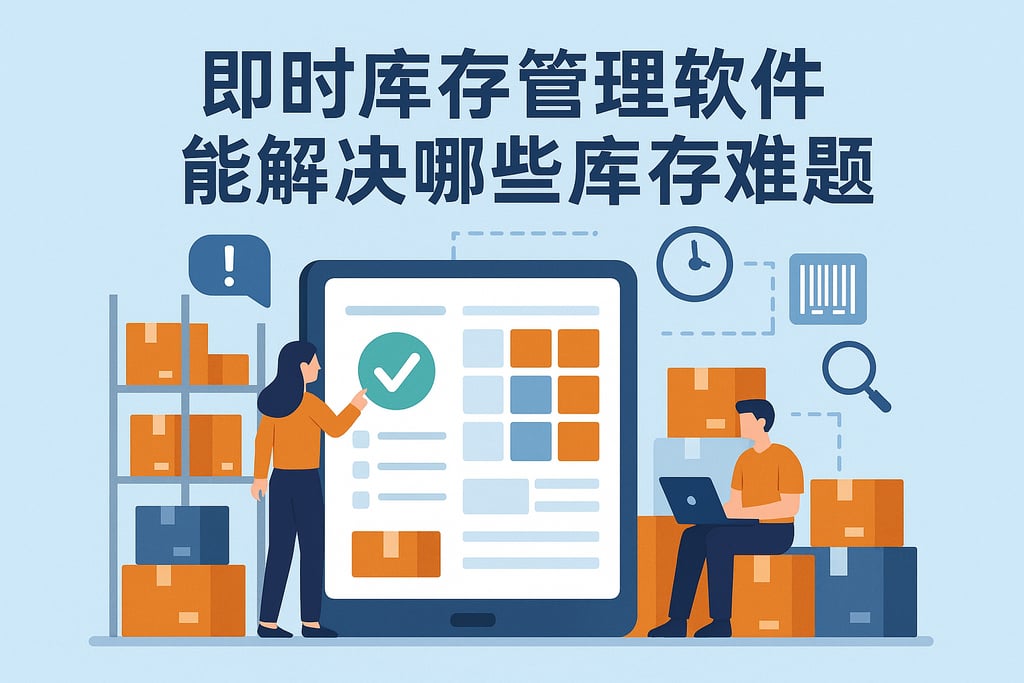 即时库存管理软件能解决哪些库存难题