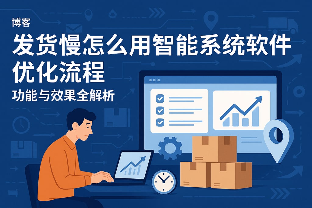 发货慢怎么用智能系统软件优化流程，功能与效果全解析
