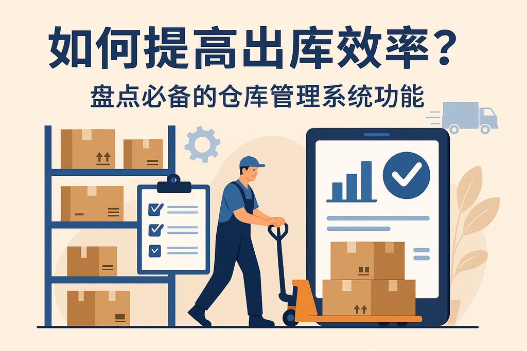 如何提高出库效率？盘点必备的仓库管理系统功能