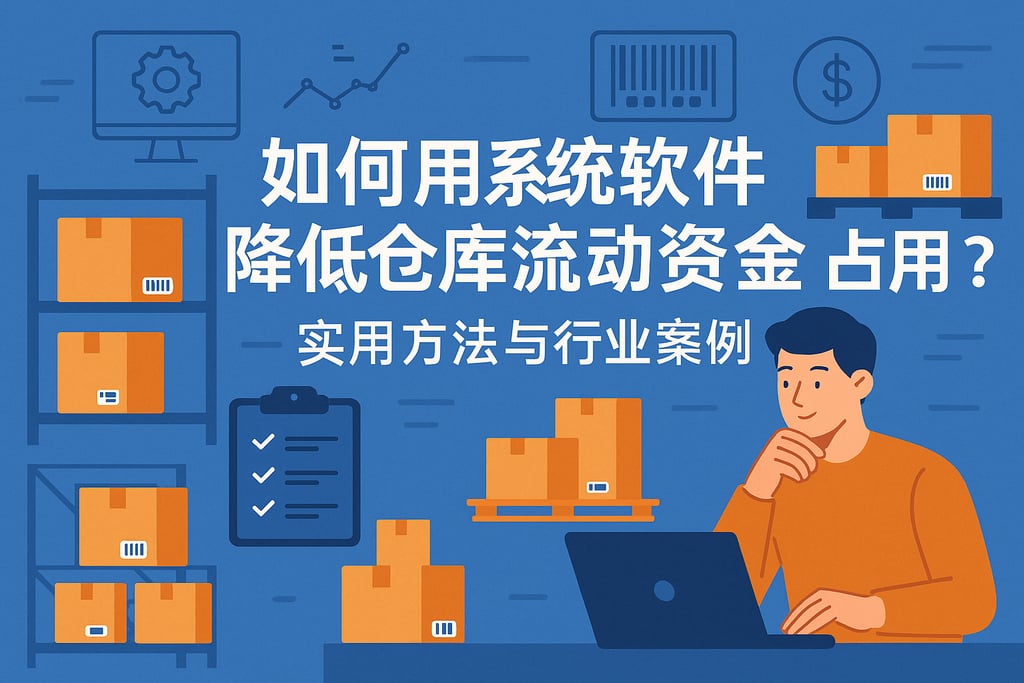 如何用系统软件降低仓库流动资金占用？实用方法与行业案例