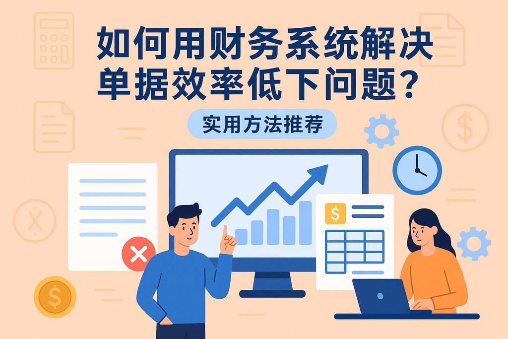 如何用财务系统解决单据效率低下问题？实用方法推荐