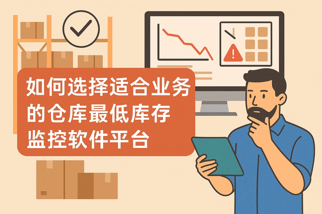 如何选择适合业务的仓库最低库存监控软件平台