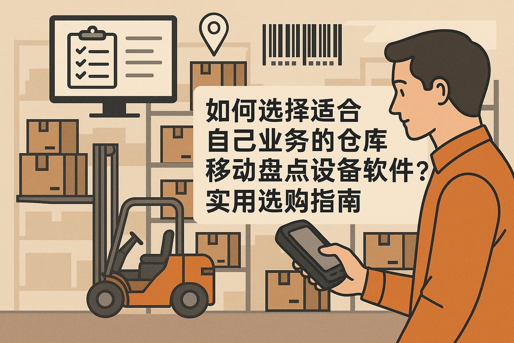 如何选择适合自己业务的仓库移动盘点设备软件？实用选购指南
