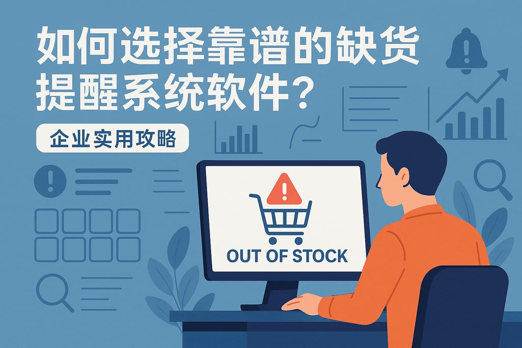 如何选择靠谱的缺货提醒系统软件？企业实用攻略