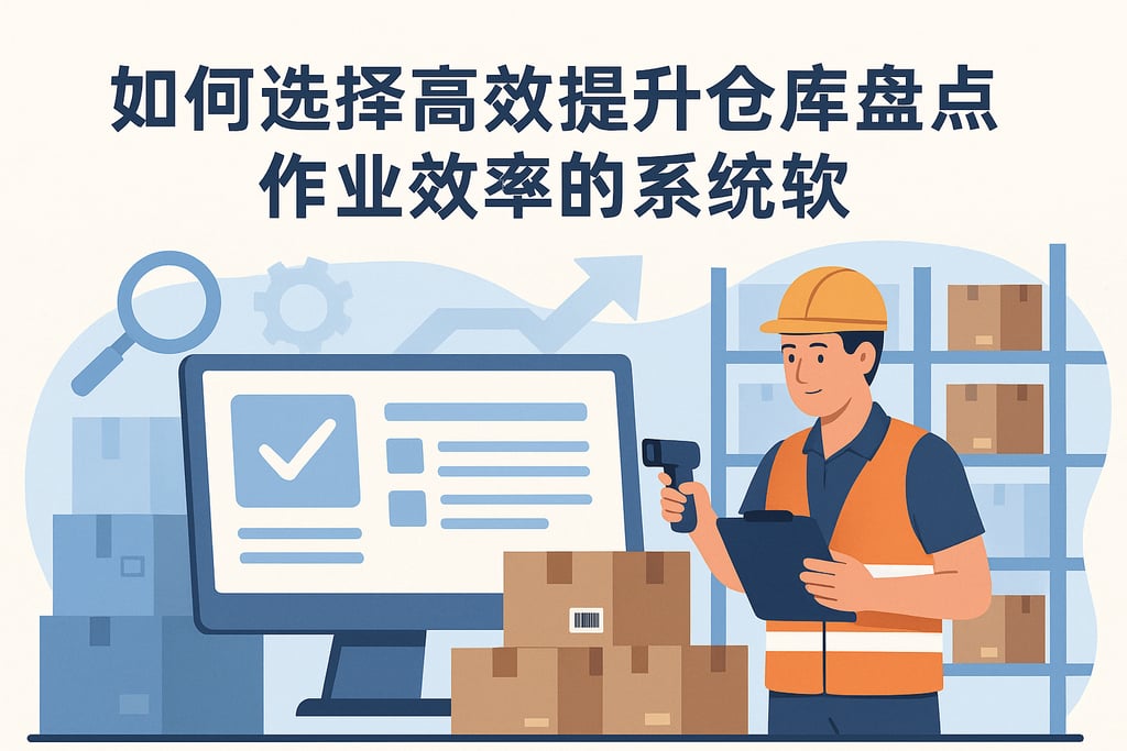 如何选择高效提升仓库盘点作业效率的系统软件