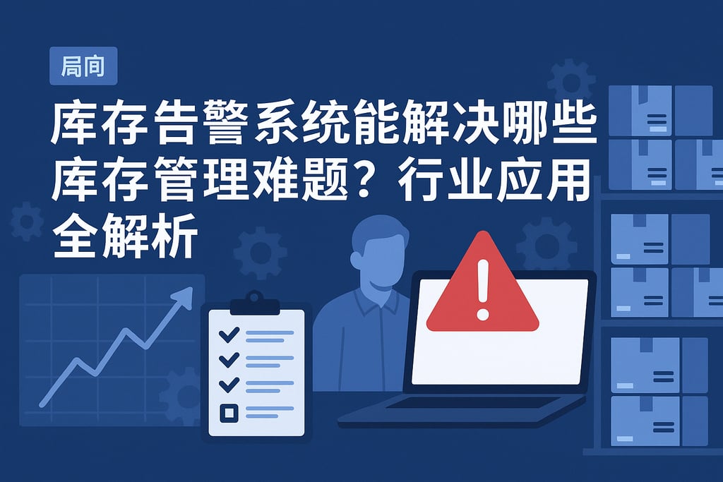 库存告警系统能解决哪些库存管理难题？行业应用全解析