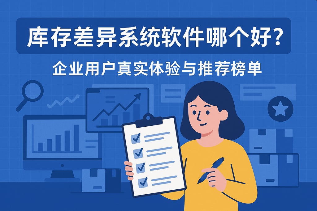 库存差异系统软件哪个好？企业用户真实体验与推荐榜单