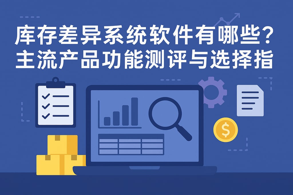 库存差异系统软件有哪些？主流产品功能测评与选择指南
