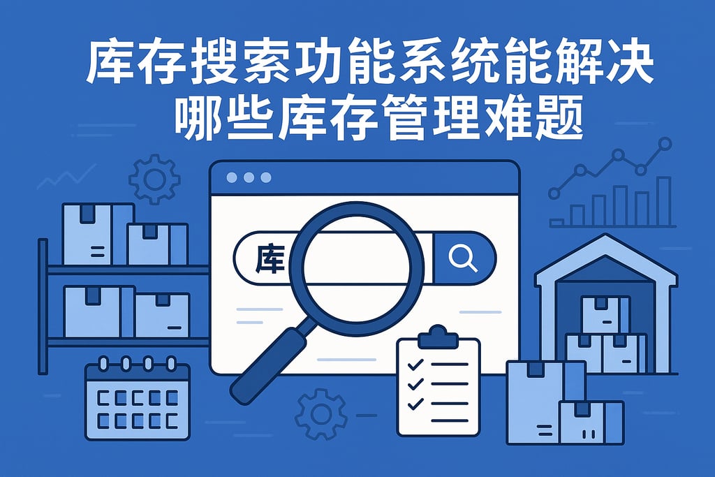 库存搜索功能系统能解决哪些库存管理难题