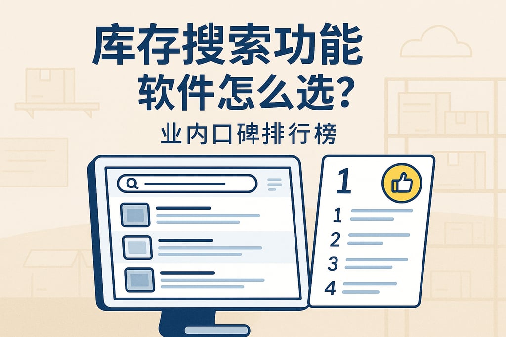 库存搜索功能软件怎么选？业内口碑排行榜