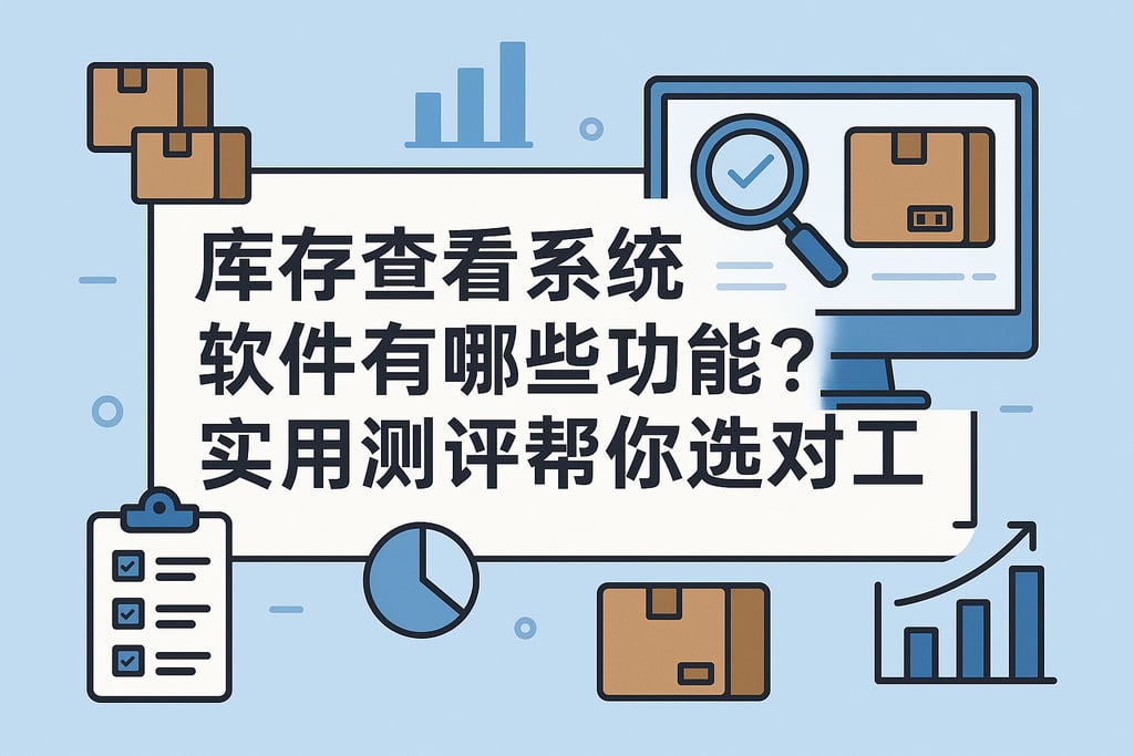 库存查看系统软件有哪些功能？实用测评帮你选对工具