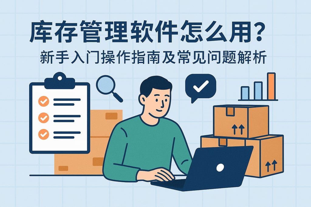 库存管理软件怎么用？新手入门操作指南及常见问题解析