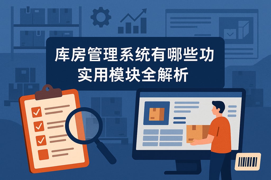 库房管理系统有哪些功能？实用模块全解析