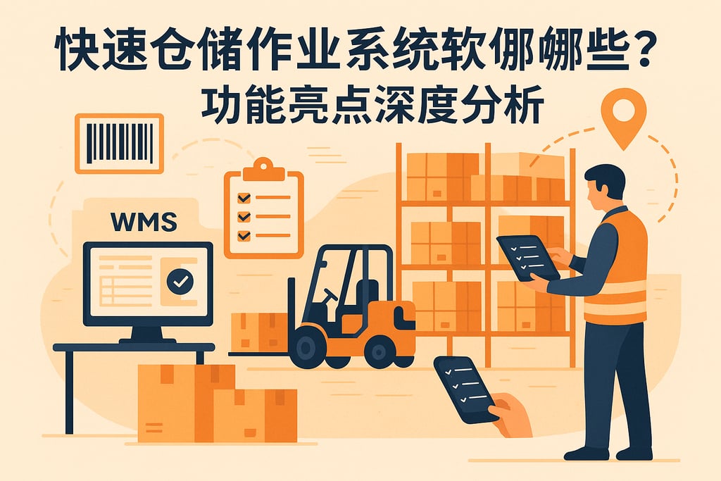 快速仓储作业系统软件有哪些？功能亮点深度分析